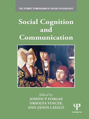 cover image of Social Cognition and Communication
